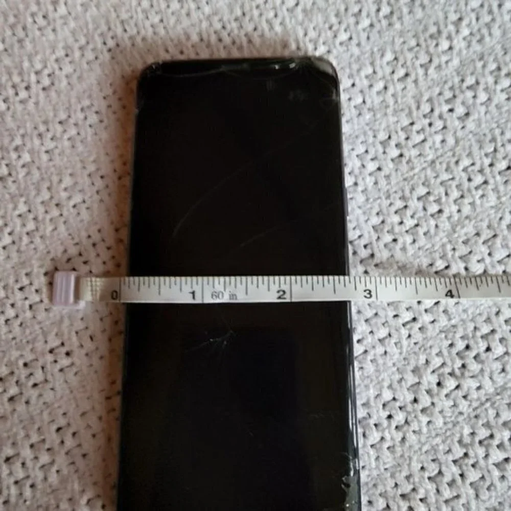 Samsung Galaxy S8 Black‎ Phone Unlocked, Working, Need Screen Replaced Otter Box